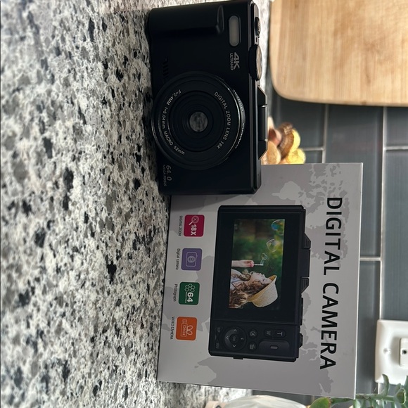4K Digital Camera - Black